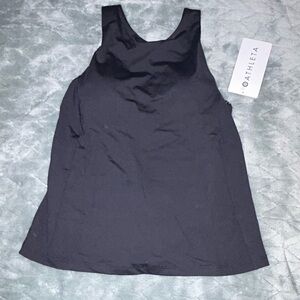 Athleta Super Sonic Lightning Support Top Women’s XS Black